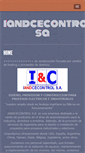 Mobile Screenshot of iandcecontrol.com