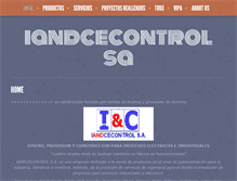Tablet Screenshot of iandcecontrol.com
